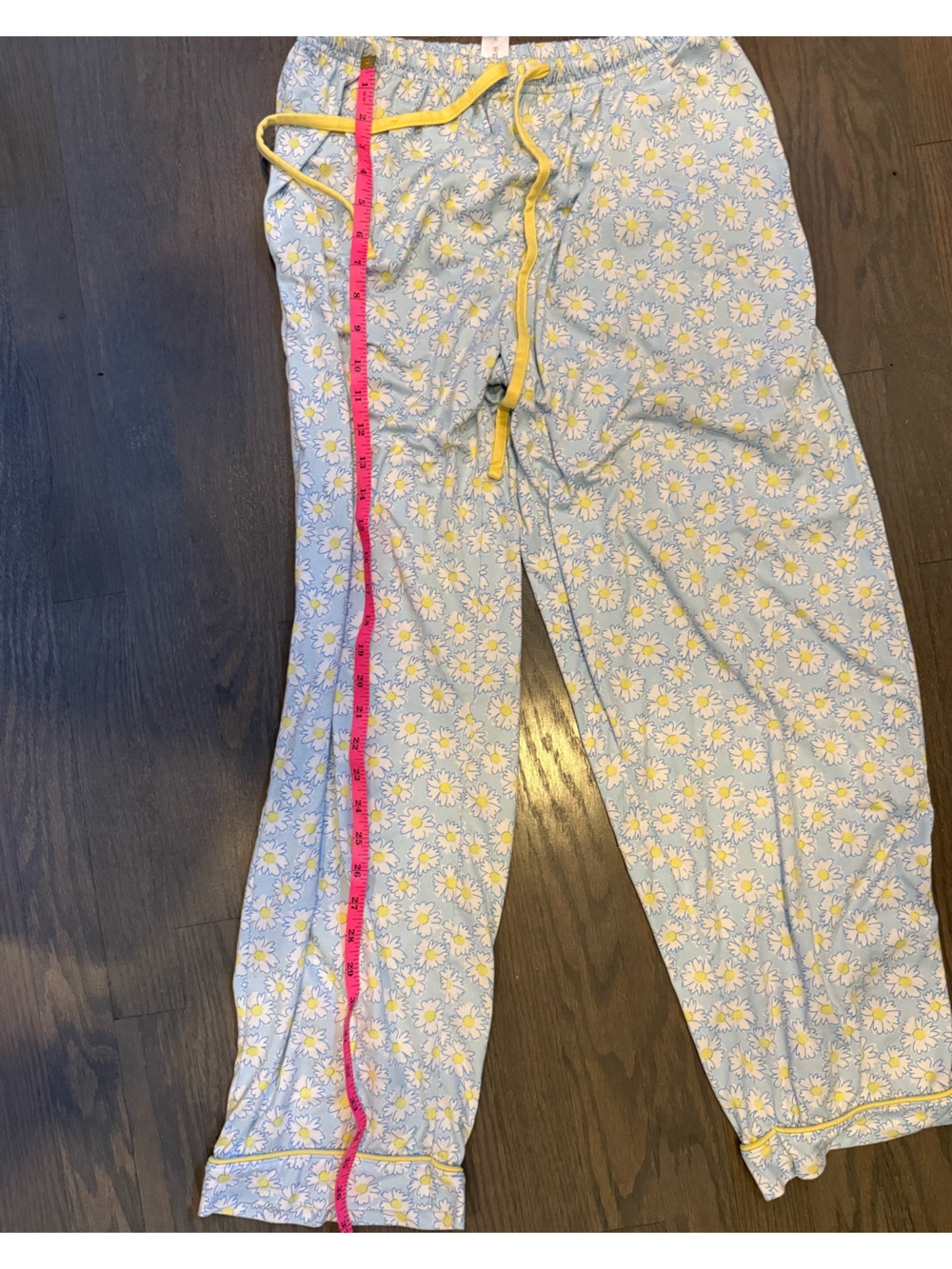 Yellow Daisy Pajama Set - Soft Floral Sleepwear NWOT - Picture 3 of 5